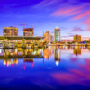 St. Petersburg, Florida, USA downtown city skyline