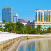 Tampa skyline from Bayshore Boulevard